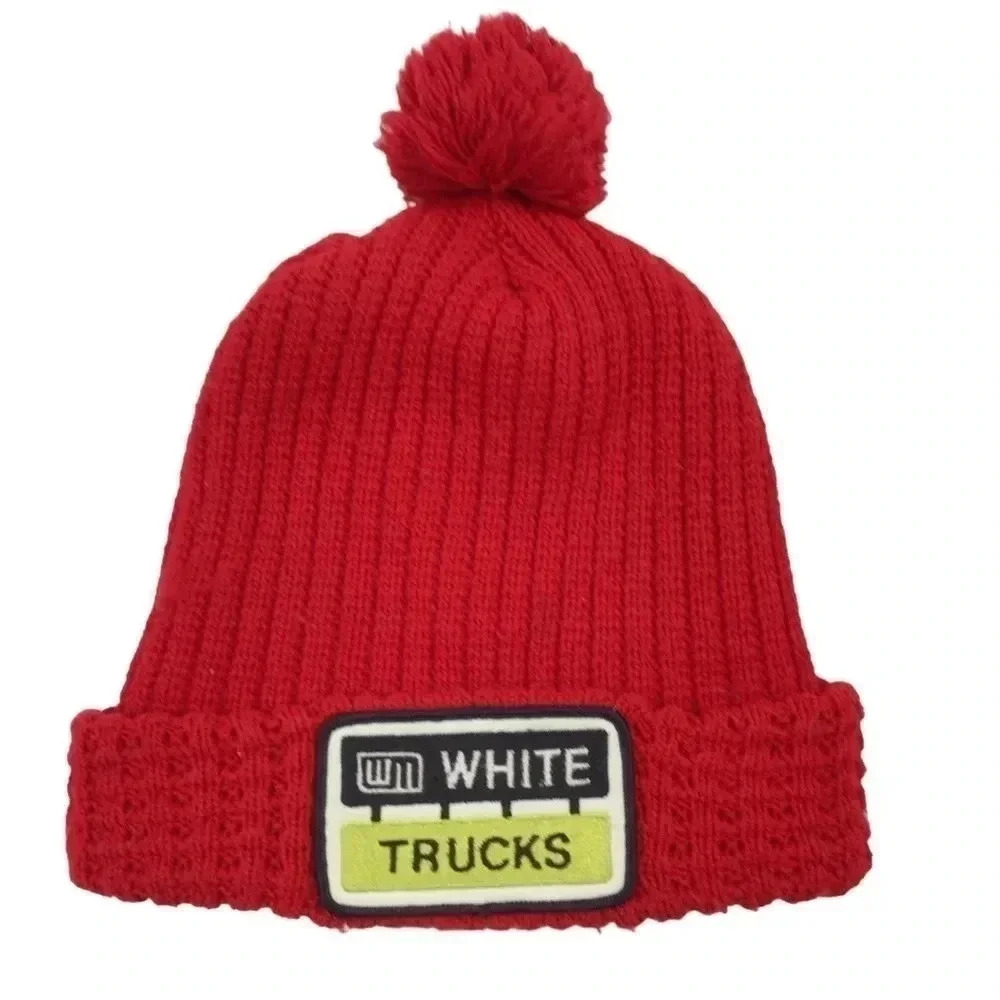 Vintage White Trucks beanie